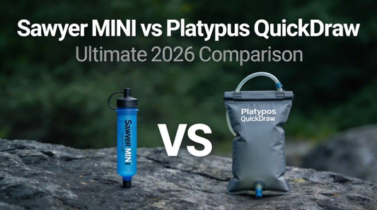 Sawyer MINI vs Platypus QuickDraw Water Filter: Ultimate 2026 Comparison