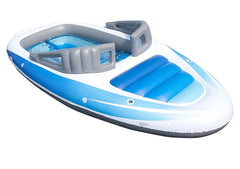 6-Person Inflatable Bay Breeze Boat Island Party Island